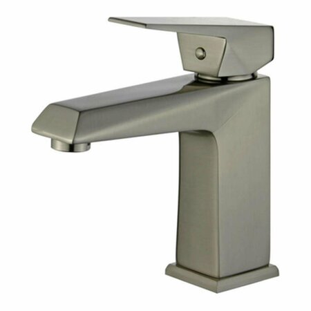 COMFORTCORRECT 2 x 4.6 x 7 in. Valencia Single Handle Bathroom Vanity Faucet Brushed Nickel CO2805588